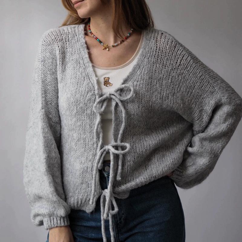 Knitted/Plaid Cardigans