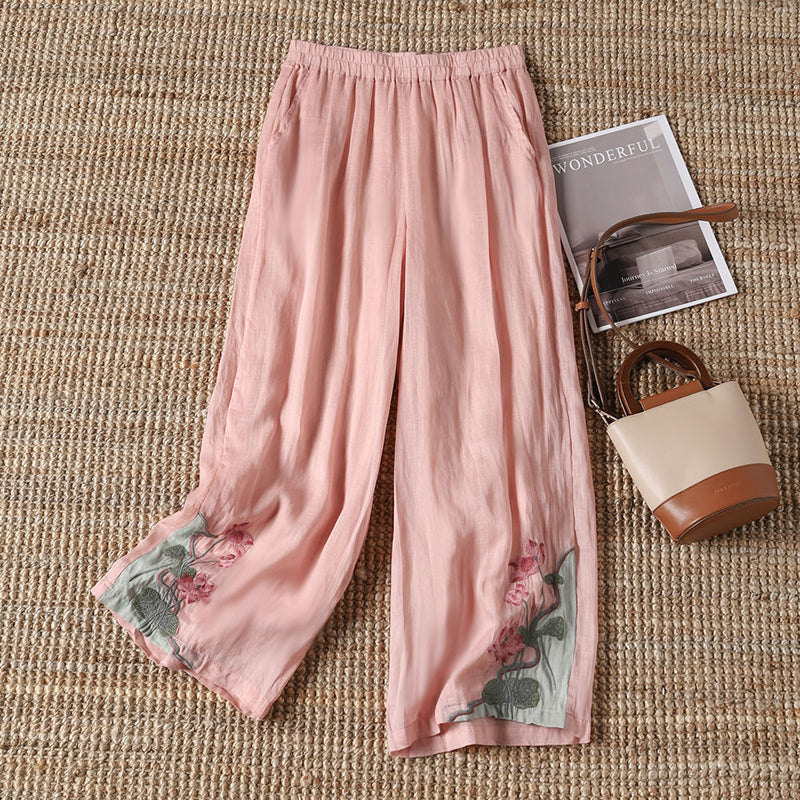 Lysette™ - Floral Print Pants