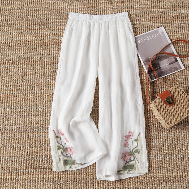 Lysette™ - Floral Print Pants