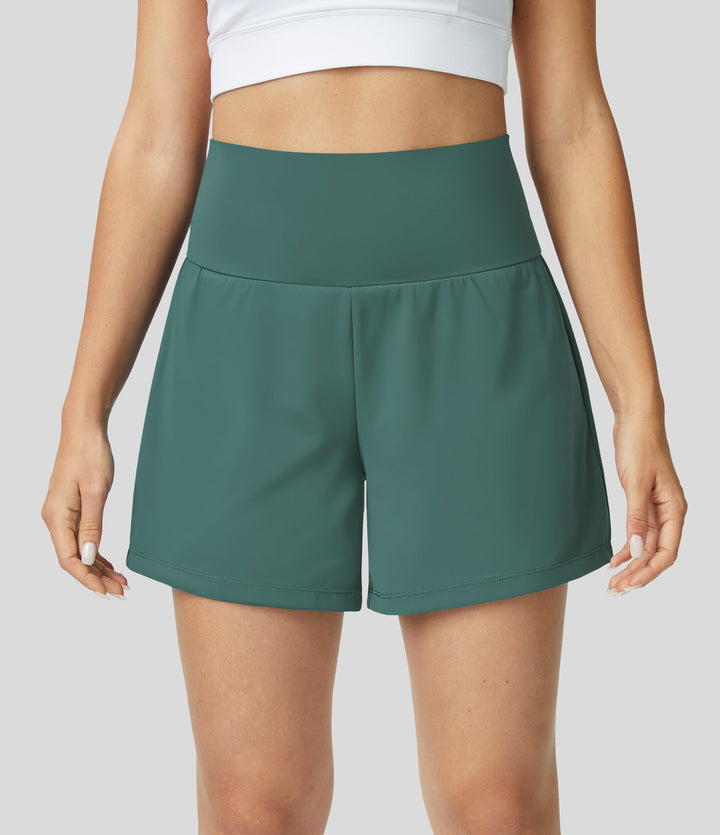Lisa | Multifunctional 2-in-1 Yoga Shorts with Pockets