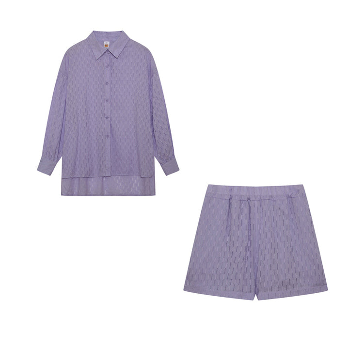 Cesca | Chic Shirt &amp; Shorts Set ( Almost out of stock)