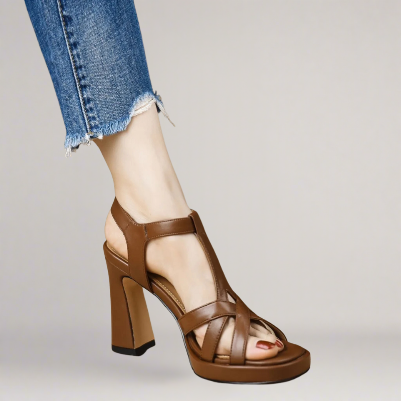 Charlotte | Handmade eco-leather sandal