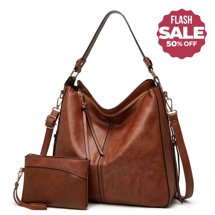 Luxury Hobo Anti-Theft Handbag + FREE Pouch Wallet