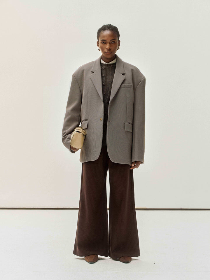 Veil Check Blazer