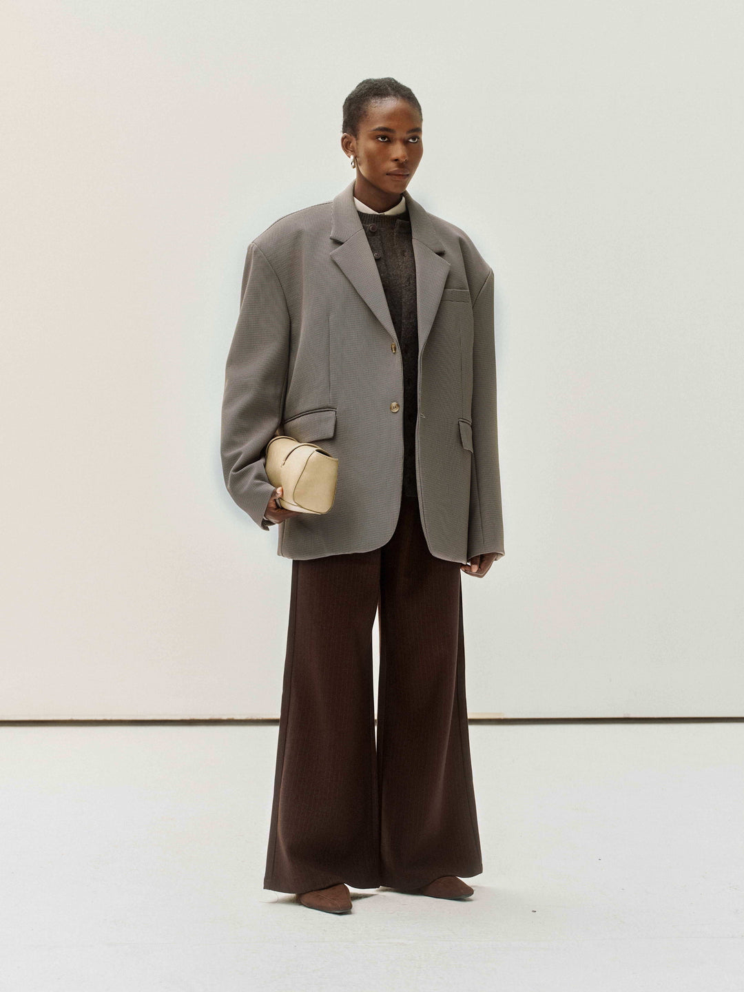 Veil Check Blazer