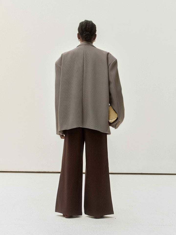 Veil Check Blazer