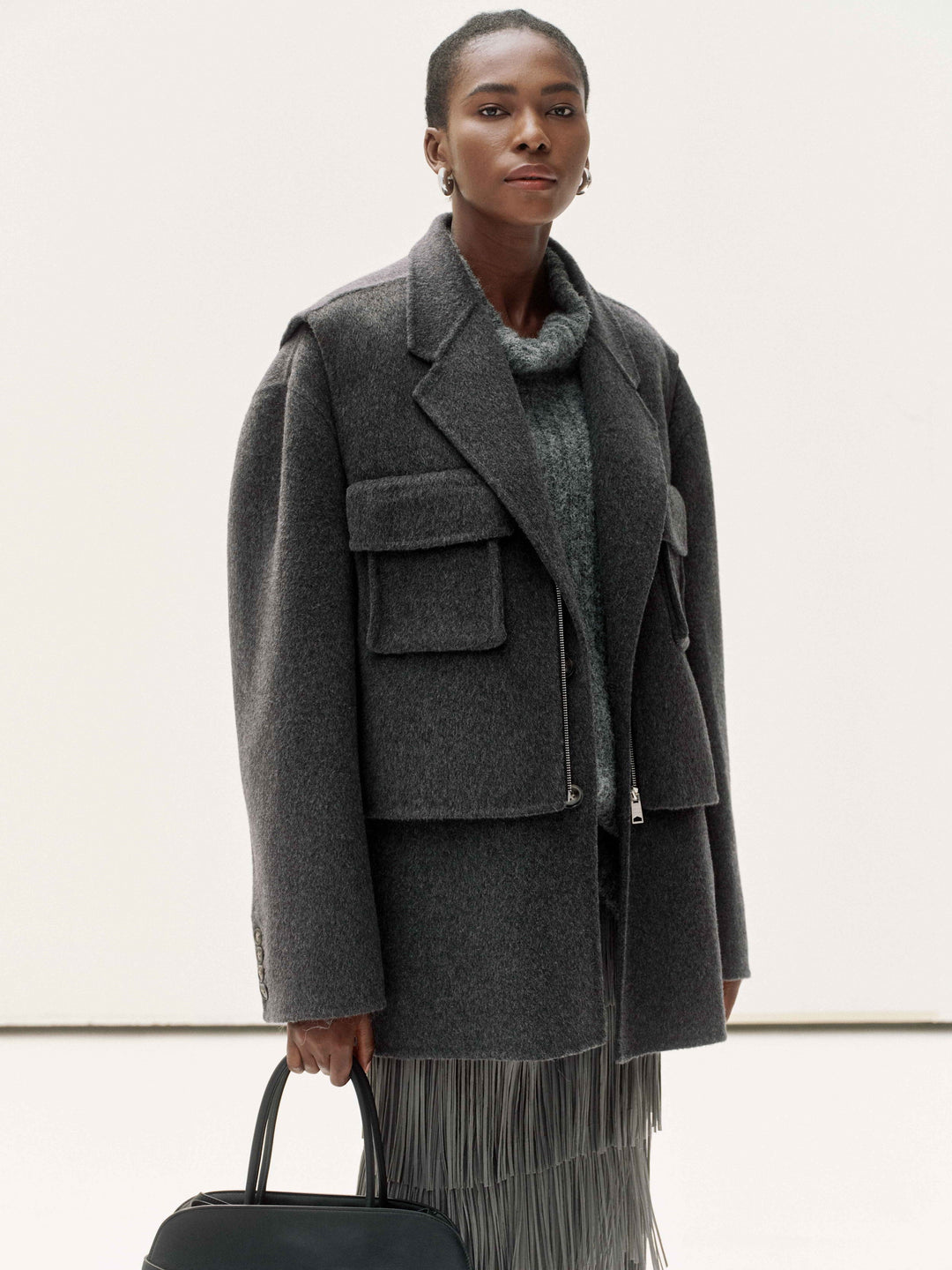 Rustic Wool Blazer