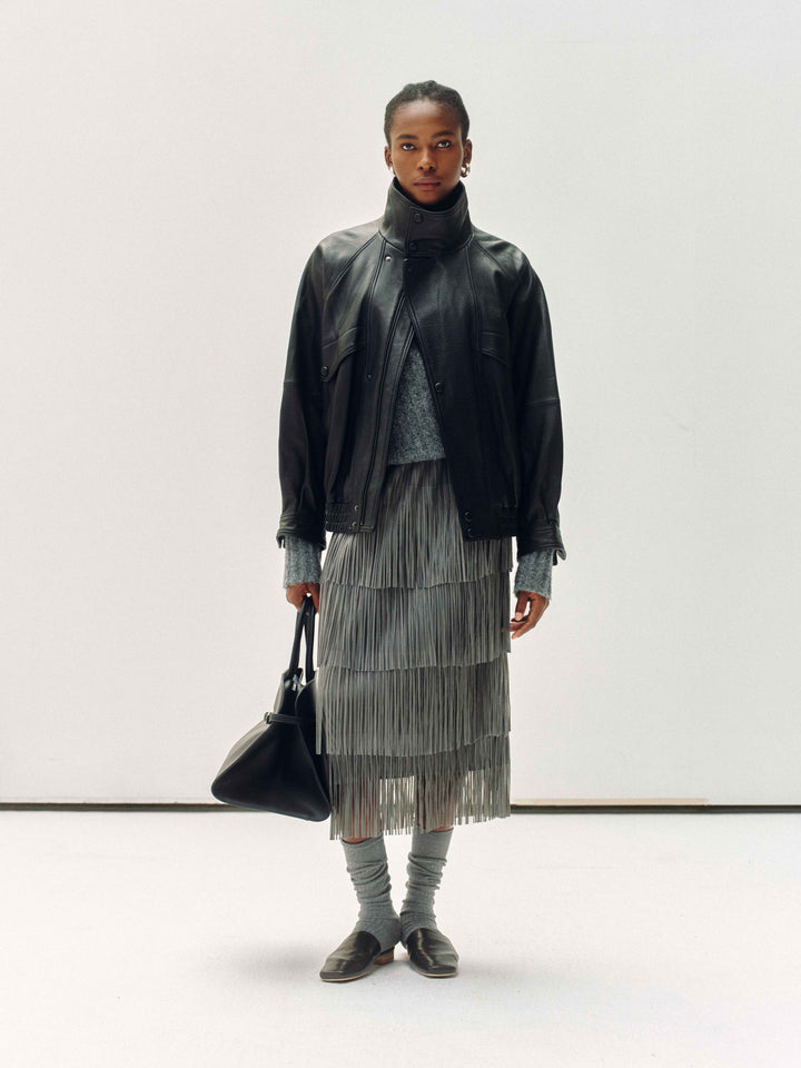 Cascade Fringe Skirt