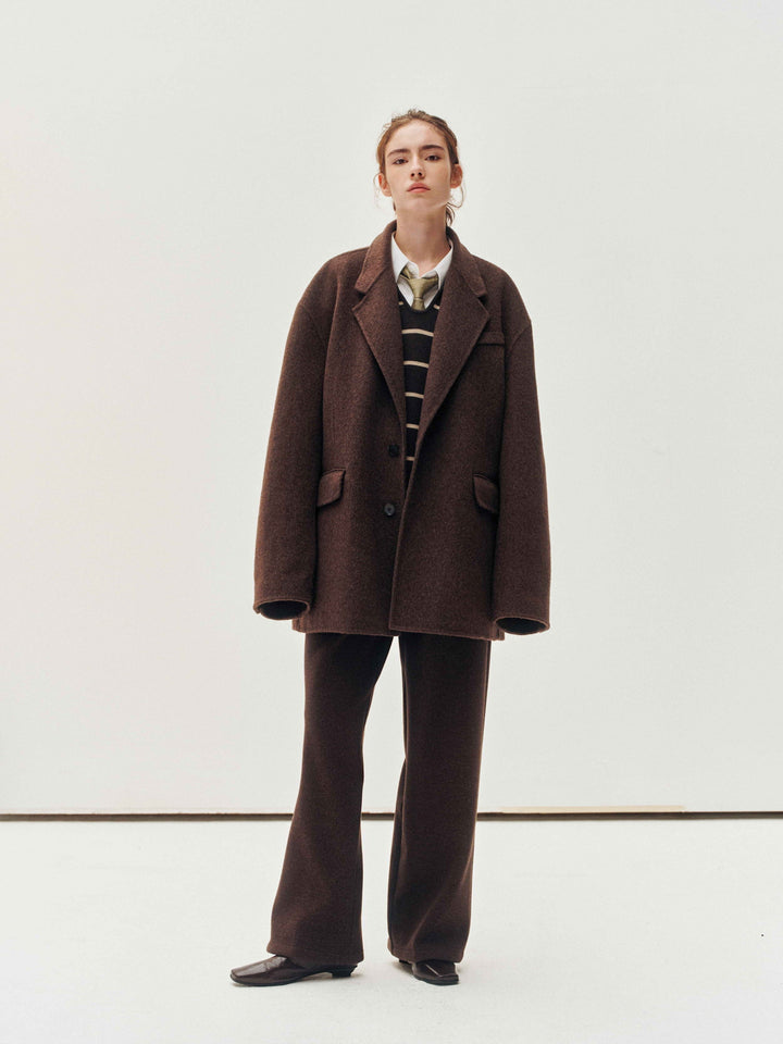 Rustic Wool Blazer