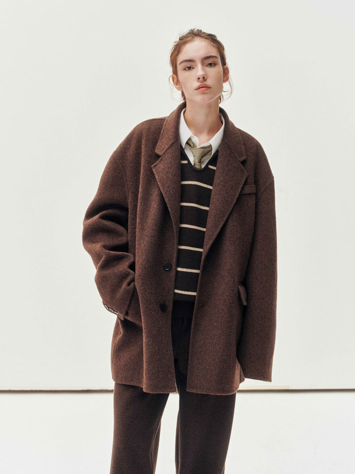 Rustic Wool Blazer