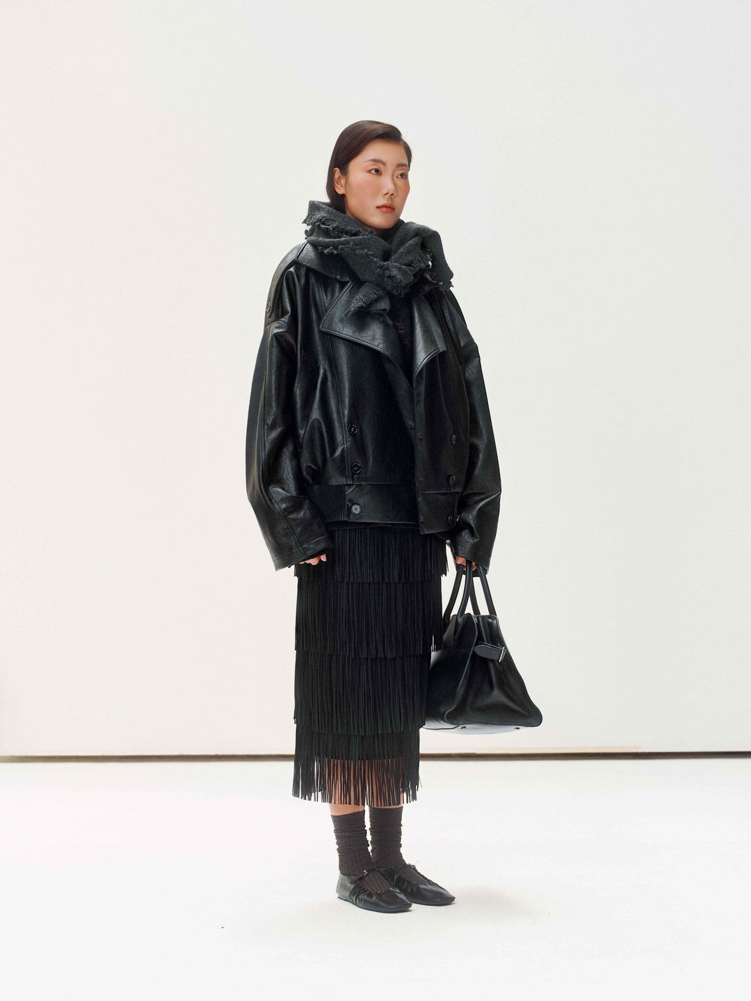 Cascade Fringe Skirt