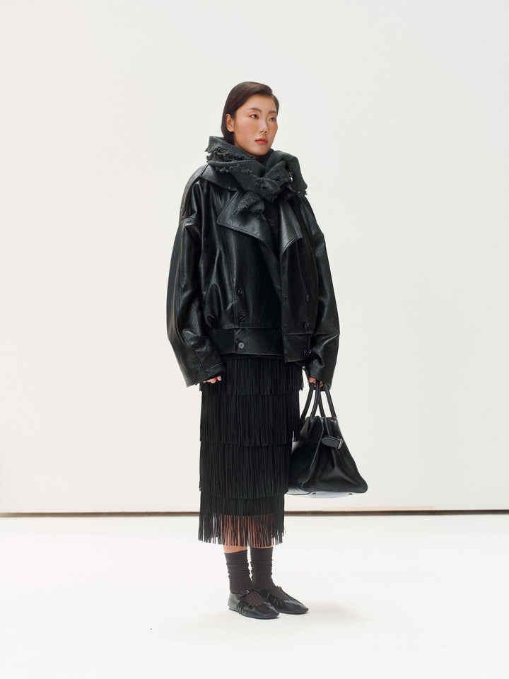 Cascade Fringe Skirt