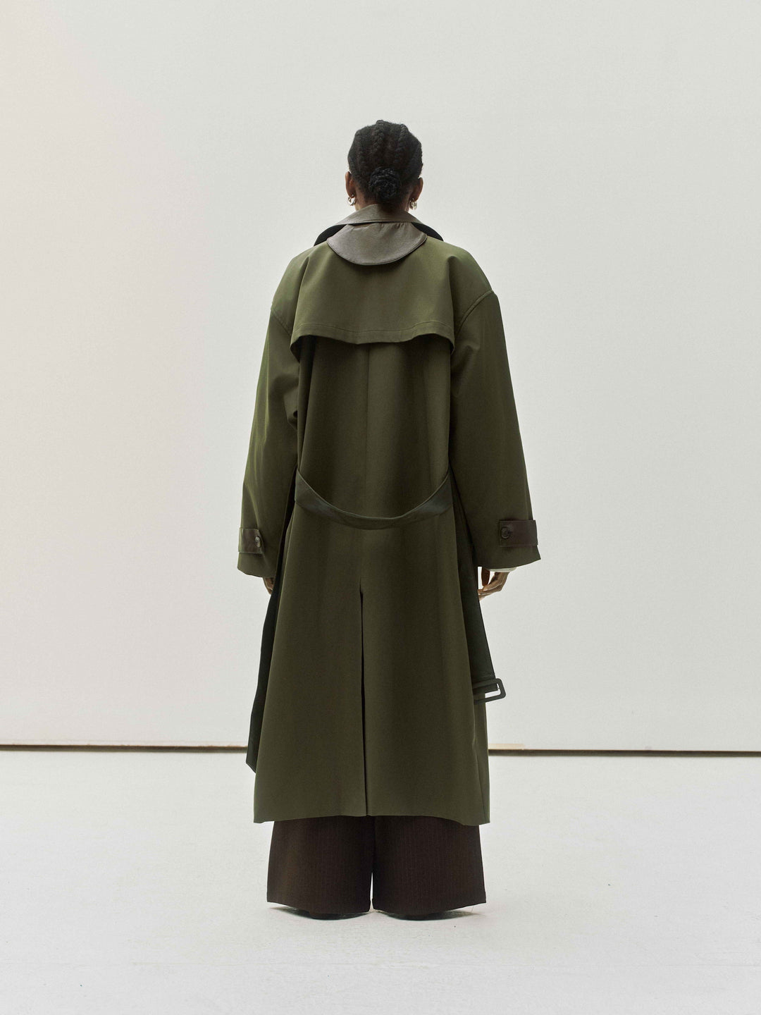 Oblique Trench Coat