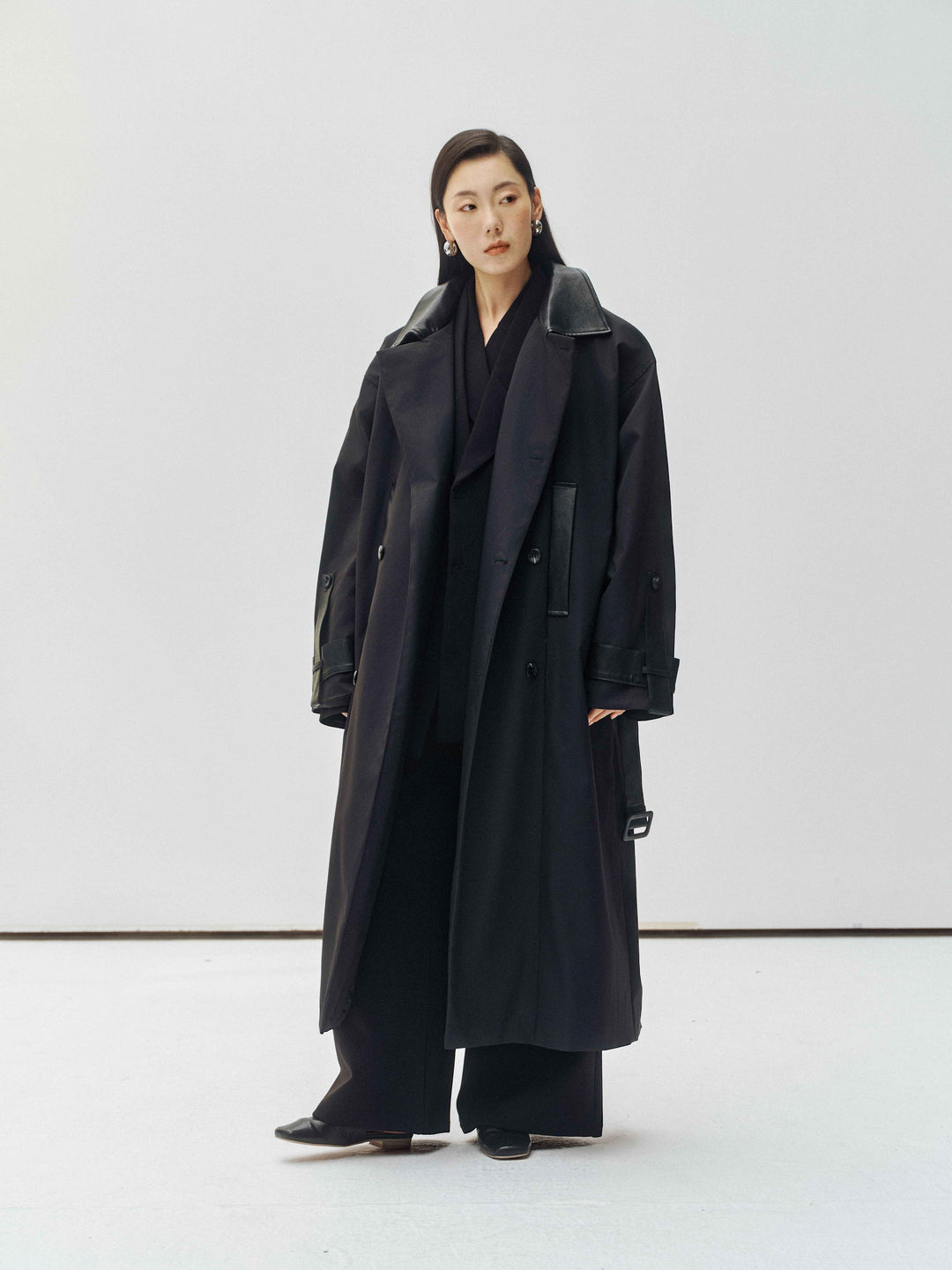 Oblique Trench Coat