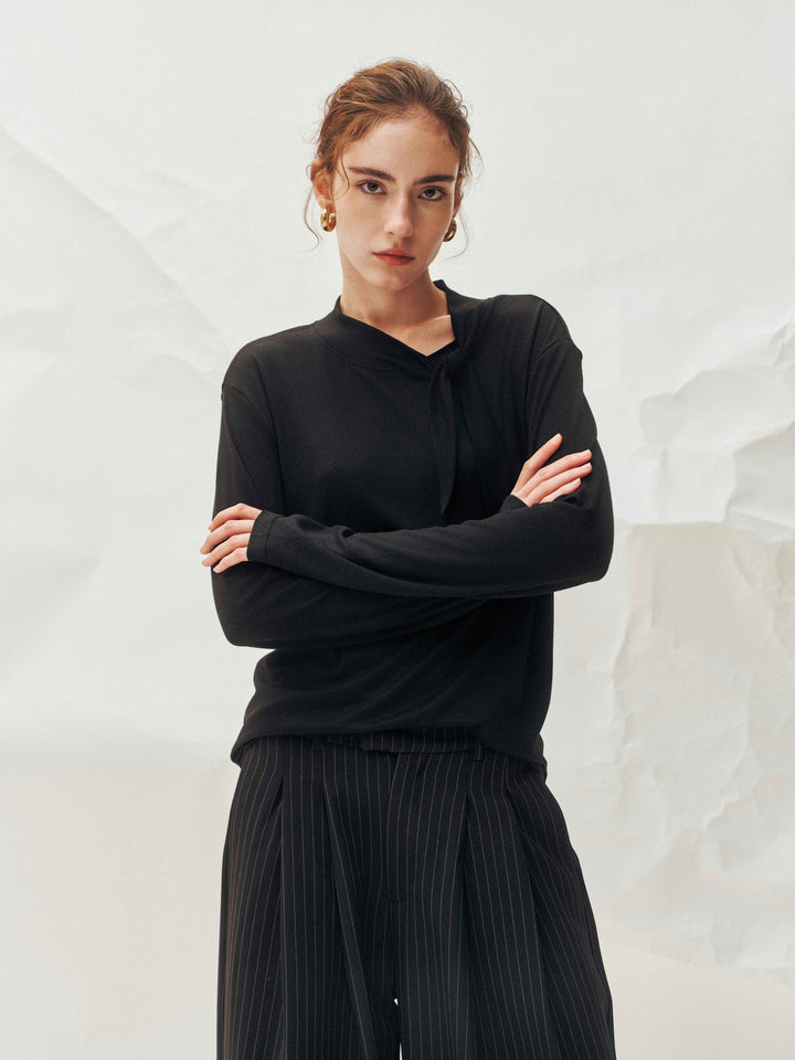 Evara Tie Neck Top