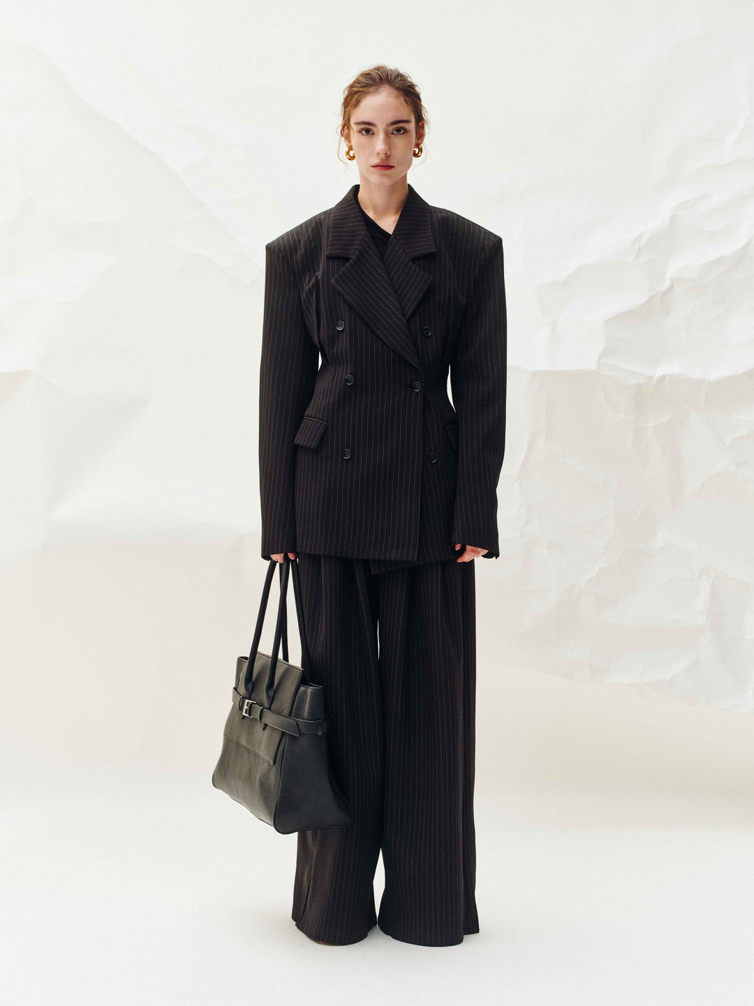 Echelon Pinstripe Blazer