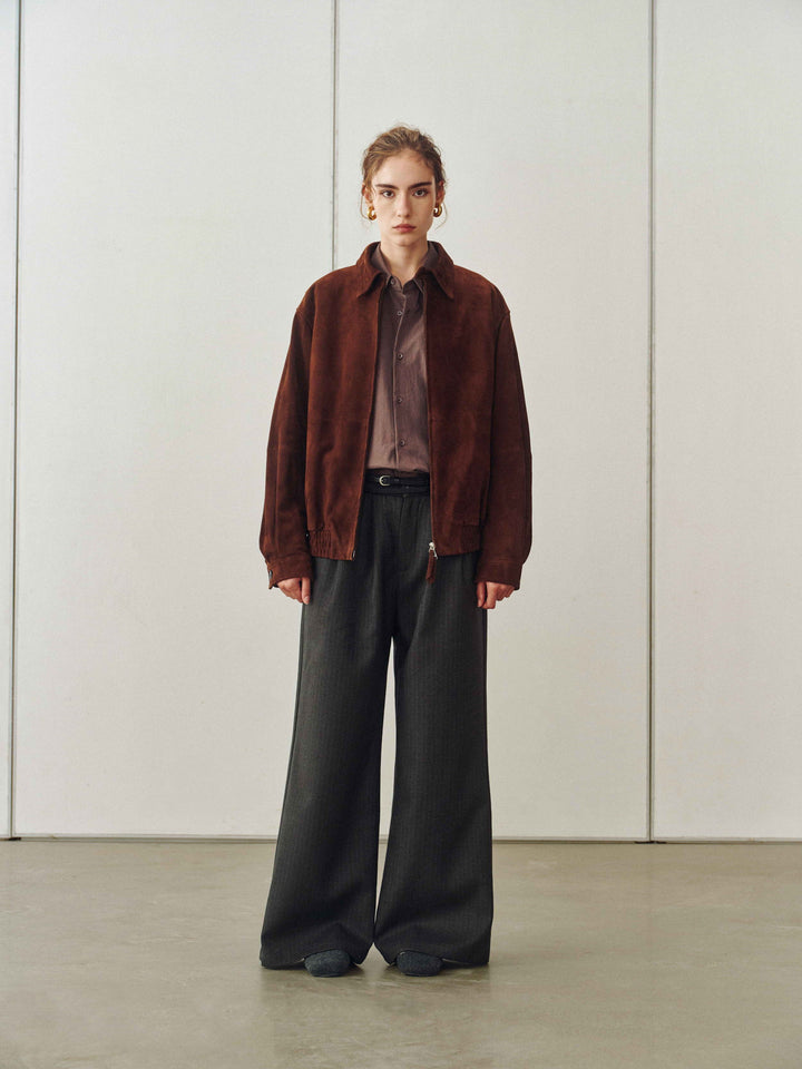 Umber Suede Jacket