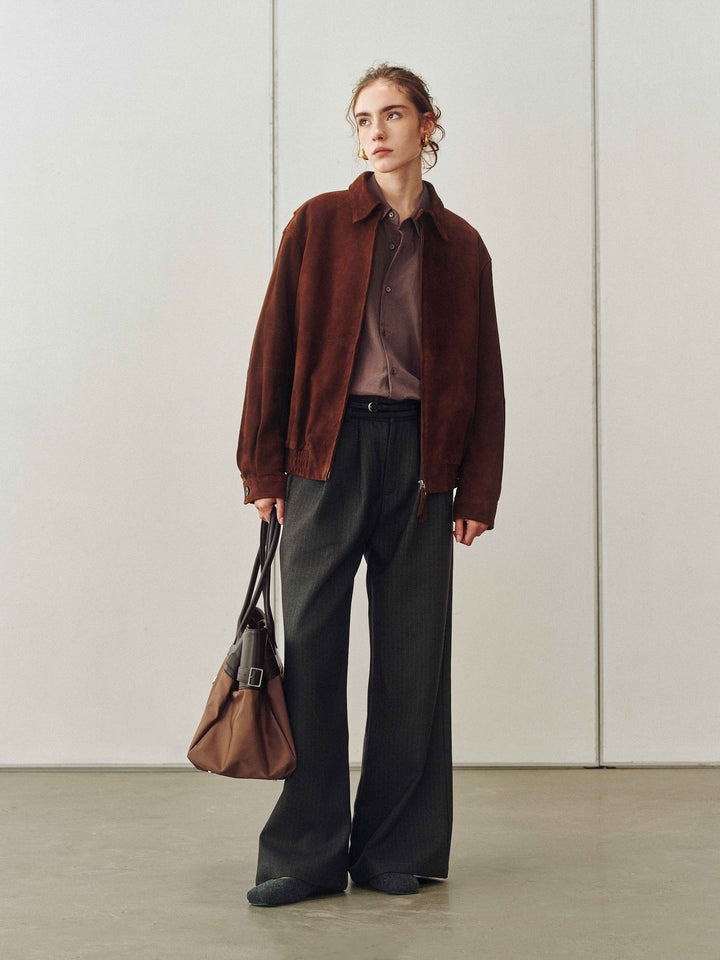 Umber Suede Jacket