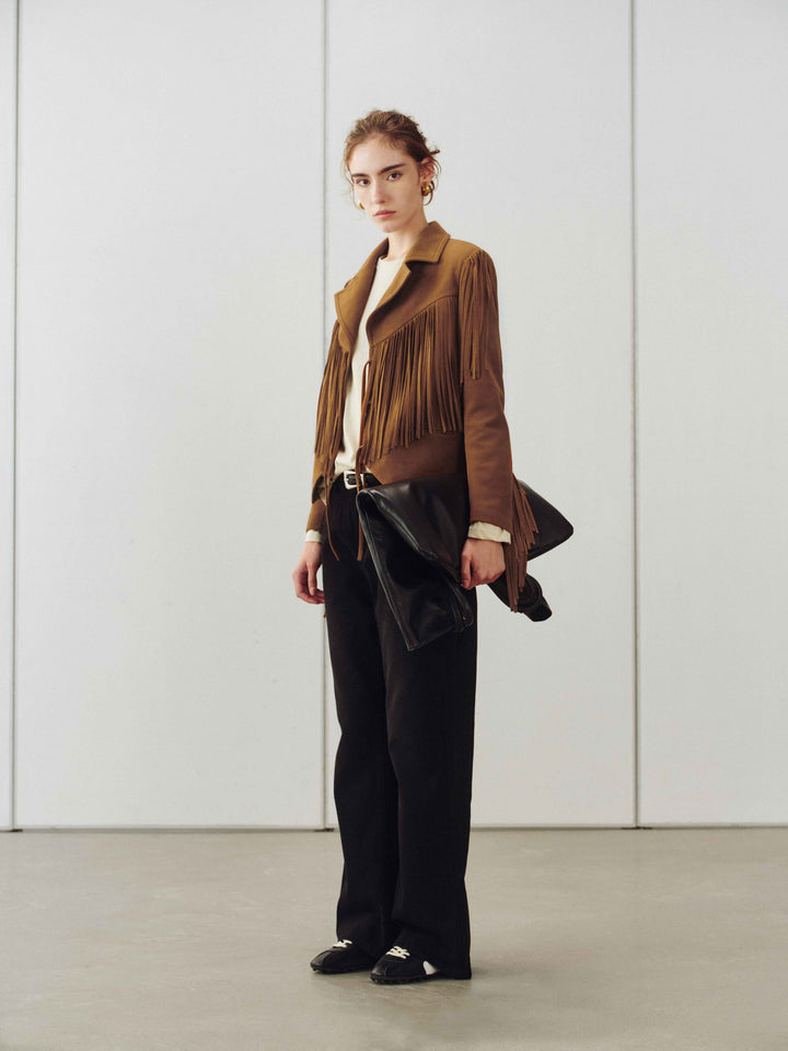 Fringe Suede Jacket