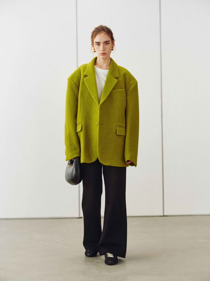 Varo Wool Textured Blazer