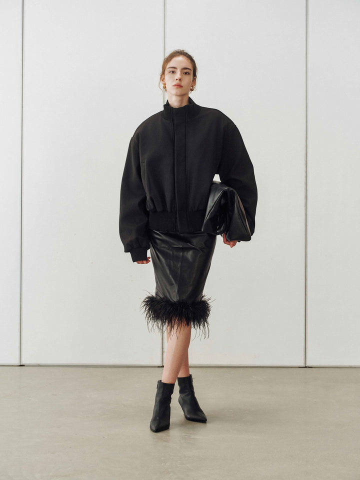 Grain Bomber Jacket