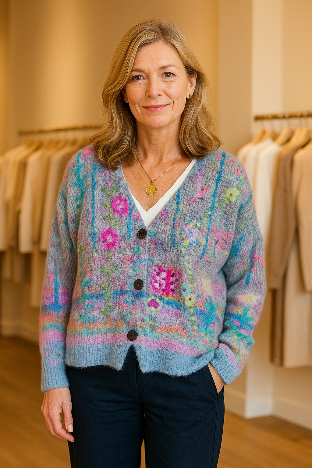 Matilda - Warm and stylish cardigan – Lisa & Warren London