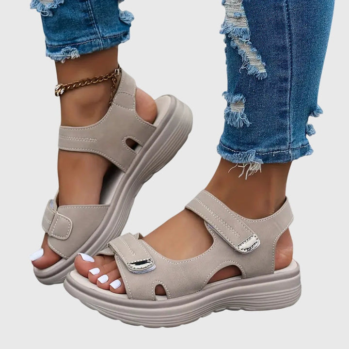 Simone | Platform Open Toe Sandals For Women