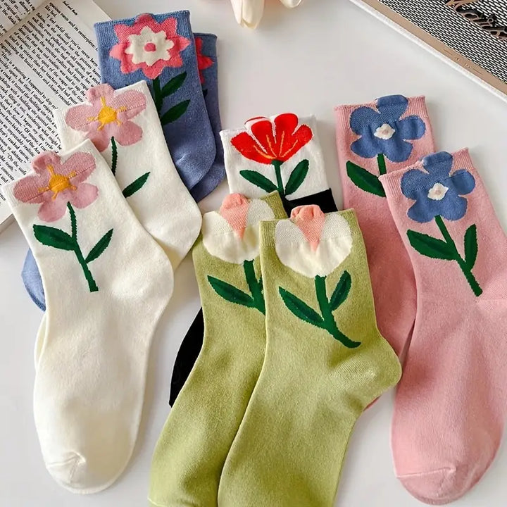Bloom Floral Sock Set
