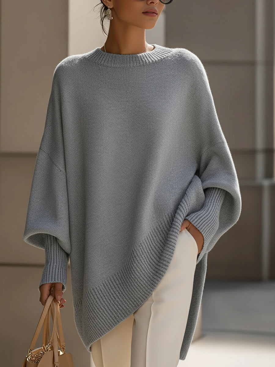 Sade- Oversized Poncho Sweater