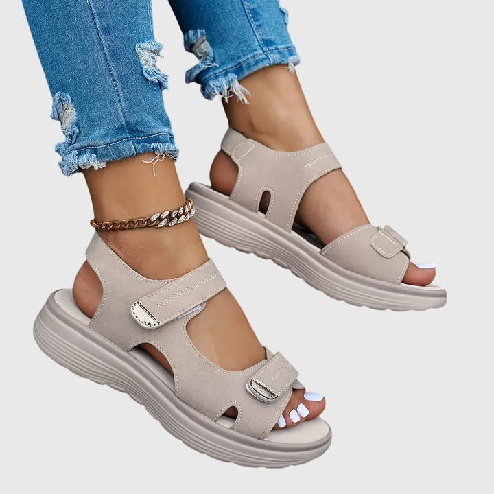 Simone | Platform Open Toe Sandals For Women