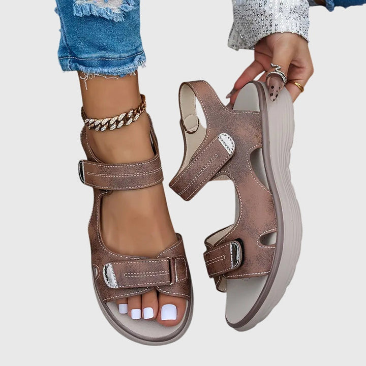 Simone | Platform Open Toe Sandals For Women