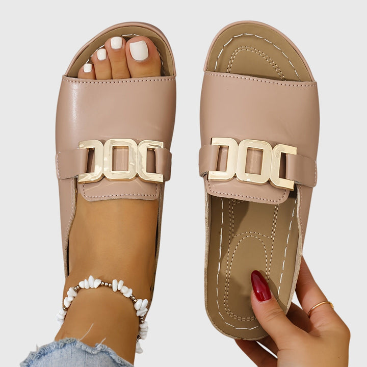 Kathryn | Buckle Open Toe Sandals For Women