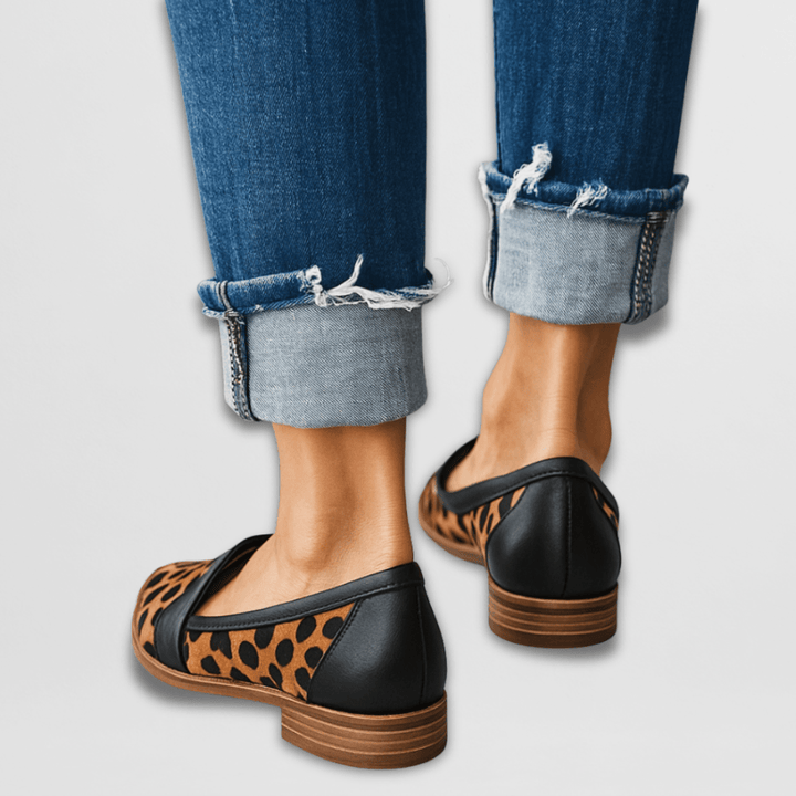 Rania | Suede Pointed Toe Loafers For Women