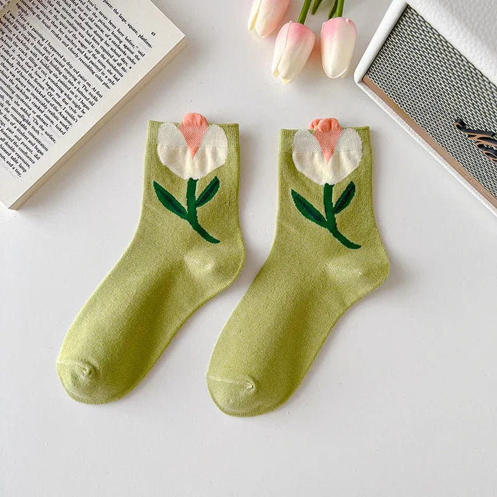 Bloom Floral Sock Set