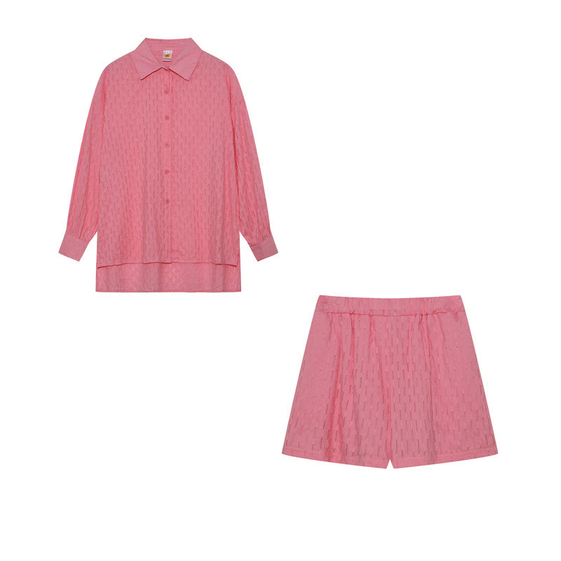 Cesca | Chic Shirt &amp; Shorts Set ( Almost out of stock)