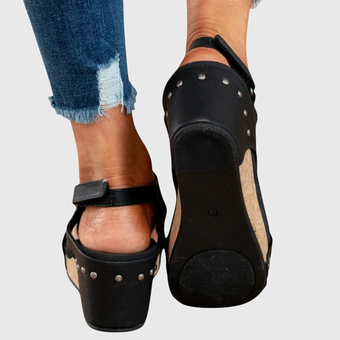 Christel | Platform Open Toe Sandals For Women