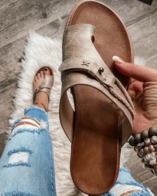 Elise | Open Toe Strappy Sandals For Women