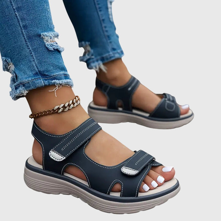 Simone | Platform Open Toe Sandals For Women
