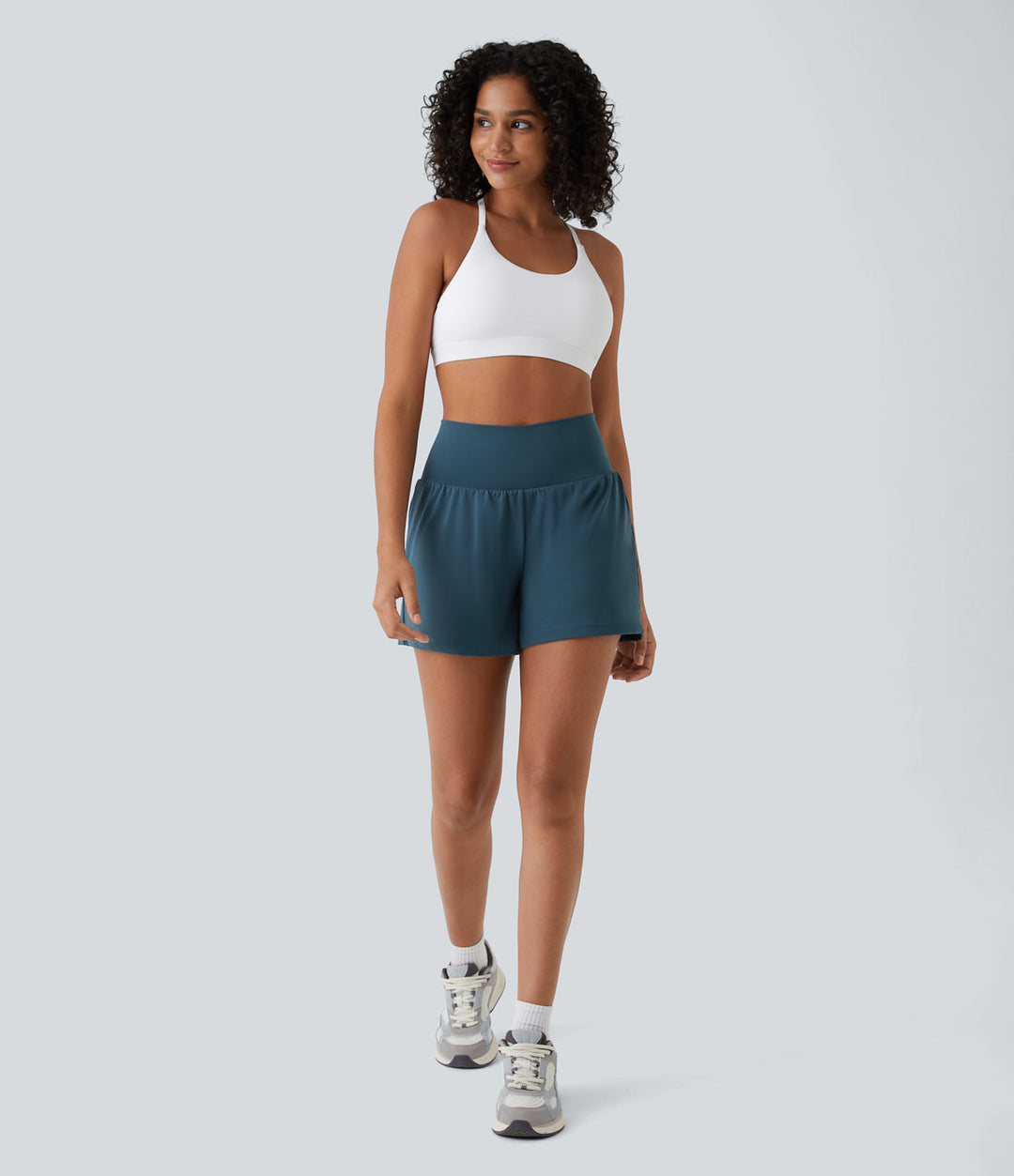 Lisa | Multifunctional 2-in-1 Yoga Shorts with Pockets