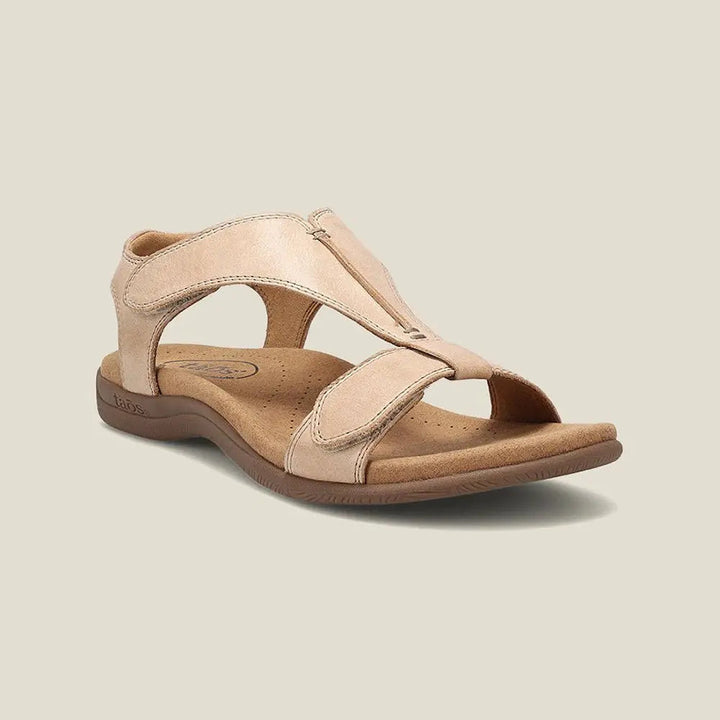 Josie | Open Toe Velcro Strap Sandals For Women