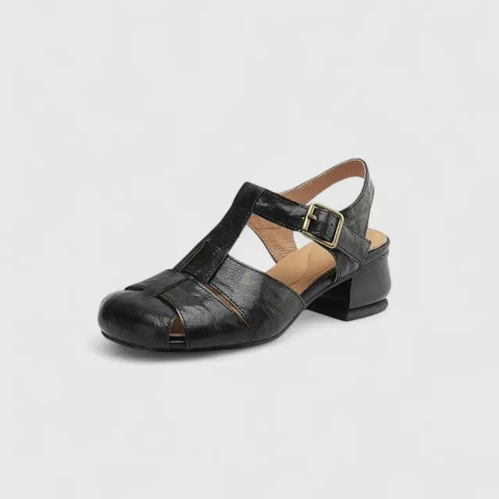 Cordelia | Open Toe Leather Sandals For Women