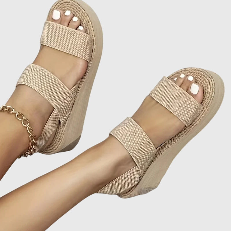 Grania | Platform Open Toe Sandals For Women