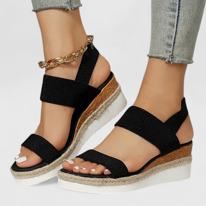 Amorette | Platform Espadrille Sandals For Women