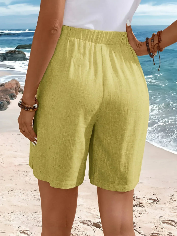 Cesca™ - Comfortable Shorts With Buttons