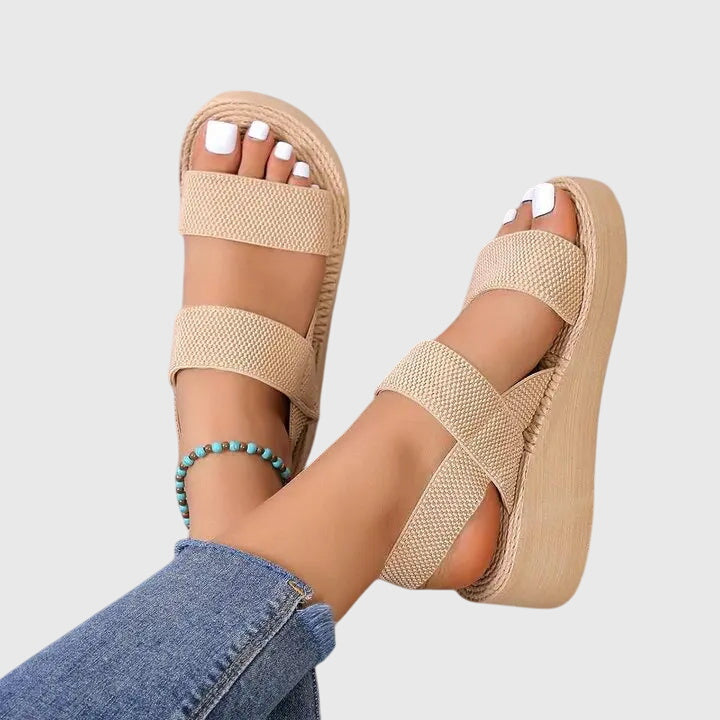 Grania | Platform Open Toe Sandals For Women