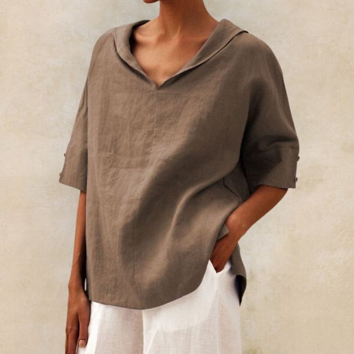 Keria™ - Casual Loose-Fit Blouse