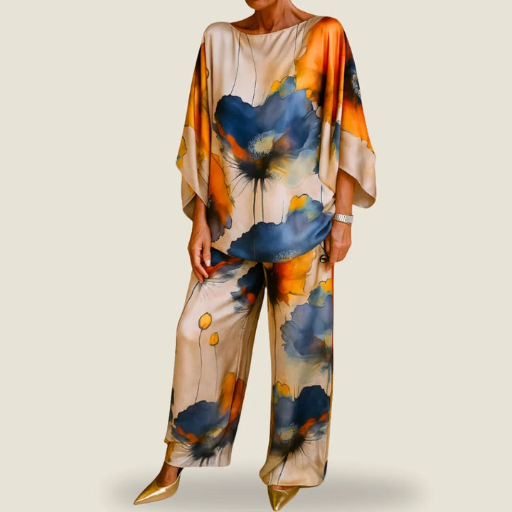 Maelora | Satin Two-Piece Women&