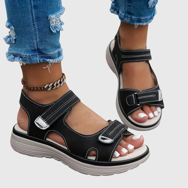 Simone | Platform Open Toe Sandals For Women