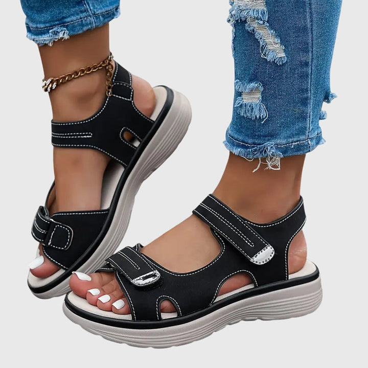 Simone | Platform Open Toe Sandals For Women