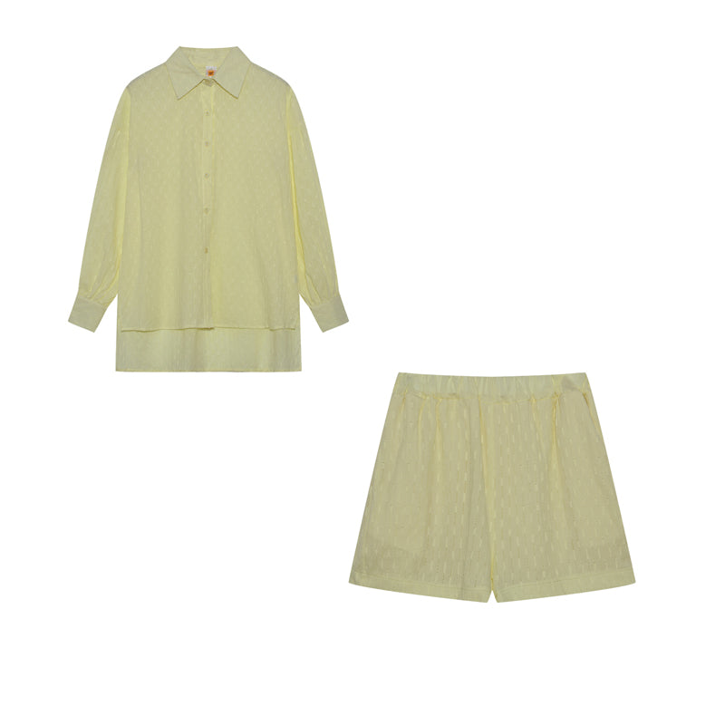 Cesca | Chic Shirt &amp; Shorts Set ( Almost out of stock)